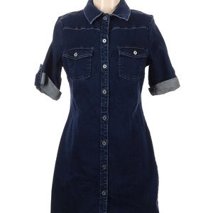 Washlab medium denim dress